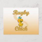 Rugby Chick Briefkaart (Voorkant)