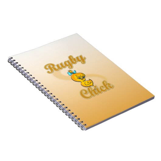 Rugby Chick Notitieboek (Rechterzijde)