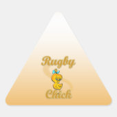 Rugby Chick Sticker (Voorkant)