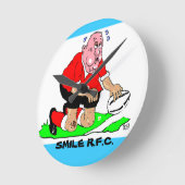 RUGBY CLOCK RONDE KLOK (Hoek)