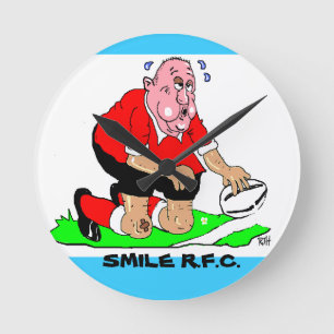 RUGBY CLOCK RONDE KLOK