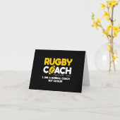 Rugby Coach Defination Kaart (Gele Bloem)