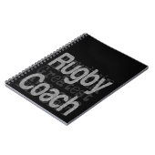 Rugby Coach Extraordinaire Notitieboek (Linkerzijde)
