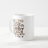 Rugby Coach Gift Koffiemok (Voorkant links)