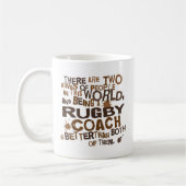 Rugby Coach Gift Koffiemok (Links)