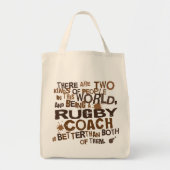Rugby Coach Gift Tote Bag (Voorkant)