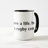 Rugby Coach Mok (Voorkant rechts)