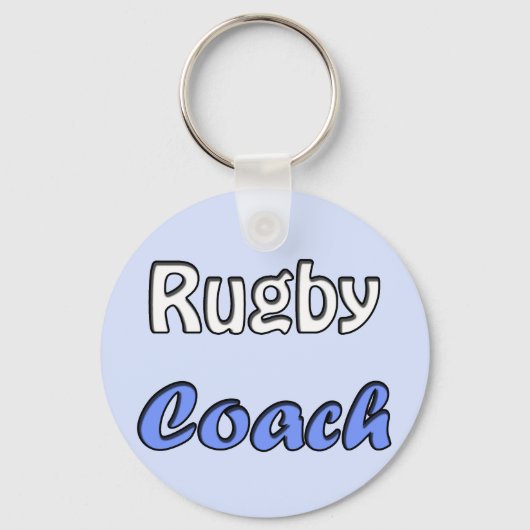 Rugby Coach Sleutelhanger (Voorkant)