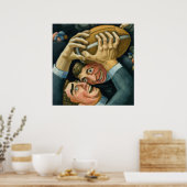 Rugby Combat Art Print (Keuken)