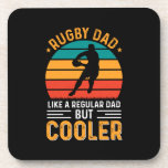 Rugby Dad Bier Onderzetter<br><div class="desc">Rugby Dad</div>