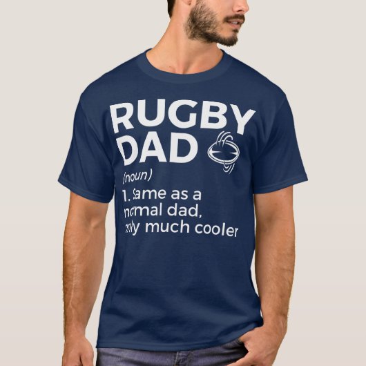 Rugby Dad Definition T-shirt (Voorkant)