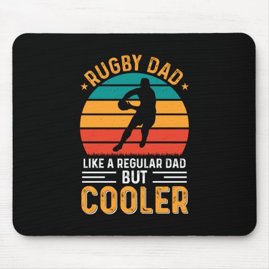 Rugby Dad Muismat (Voorkant)
