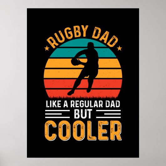 Rugby Dad Poster (Voorkant)