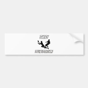 RUGBY-design Bumpersticker