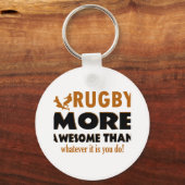 Rugby-design Sleutelhanger (Voorkant)