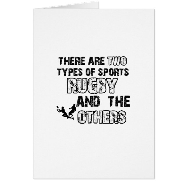 rugby - design voor liefhebbers van de sport (Voorkant)
