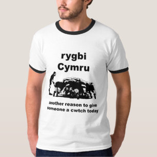 Rugby een andere reden om iemand vandaag een Cwtch T-shirt