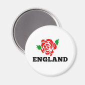 Rugby Engeland Engels Roos Magneet (Voorkant / Achterkant)