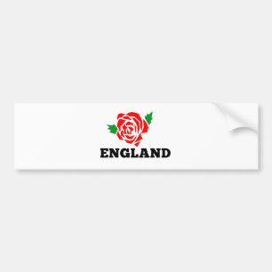Rugby England Engels Roos Bumpersticker