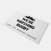 Rugby Fan Doormat Deurmat (Schuin)