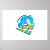 Rugby Field Poster (Voorkant)