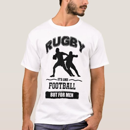 Rugby Football T-Shirt (Voorkant)
