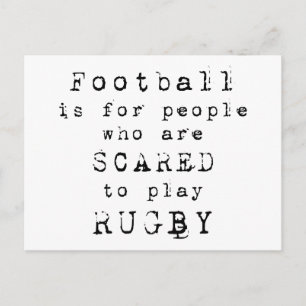 Rugby Football Type.png Briefkaart