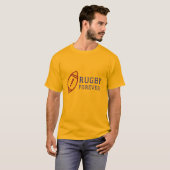 Rugby Forever Atletisch Design T-shirt (Voorkant volledig)