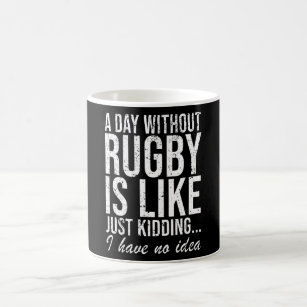 Rugby Funny Gezegde Gift Koffiemok