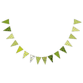 Rugby game are on Bunting Flags Vlaggetjes