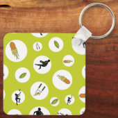 Rugby game are on Keyring to success  Sleutelhanger (Achterkant)