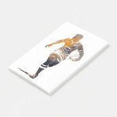 Rugby Game Sport Challenge Illustratie Silhouet Post-it® Notes (Schuin)