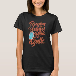 Rugby geen helm geen beschermers alleen ballen voe t-shirt
