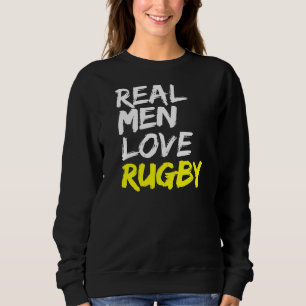 Rugby Gezegde Mannen Rugby Club Real Mannen Love R Trui