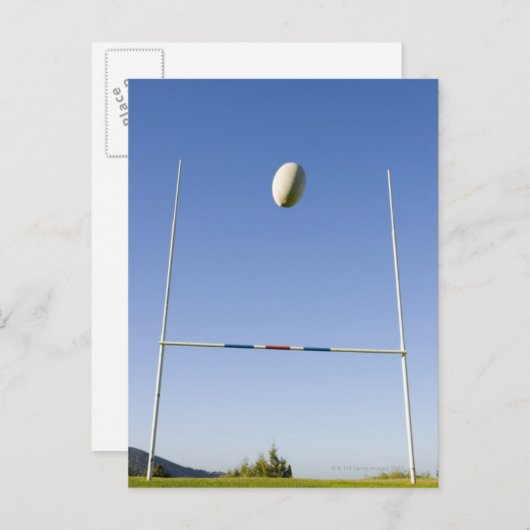 Rugby Goal Briefkaart (Voorkant / Achterkant)