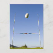 Rugby Goal Briefkaart (Voorkant)