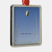 Rugby Goal Metalen Ornament (Rechts)