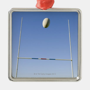 Rugby Goal Metalen Ornament