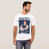Rugby Heroes - Unisex Rugby T-shirt (Voorkant volledig)