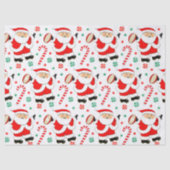 Rugby Holiday Gift Tissue Paper Tissuepapier (Voorkant)