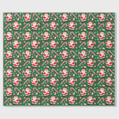 Rugby Holiday Gift Wrapping Paper Cadeaupapier (Vlak)