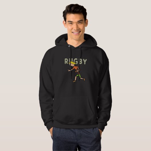 Rugby Hoodie (Voorkant volledig)
