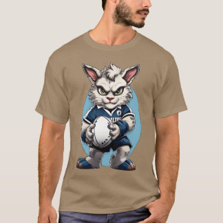 Rugby katten vriend t-shirt