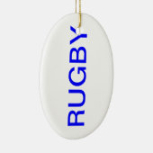 RUGBY KERAMISCH ORNAMENT (Rechts)