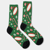 Rugby Kerst Geschenken Sokken (Rechts)