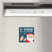 Rugby Kerstcadeau Magneet (Insitu (Vaatwasser))