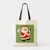 Rugby-kerstcadeau Tote Bag (Voorkant)