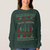 Rugby Kerstjumper Trui (Voorkant)