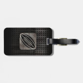 Rugby; Koel zwart Bagagelabel (Achterkant horizontaal)