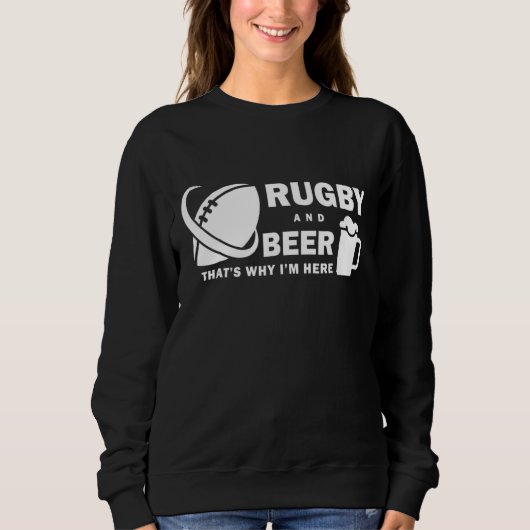 Rugby Liefde Bier Trui (Voorkant)